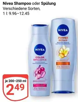Globus Nivea Shampoo oder Spülung Angebot