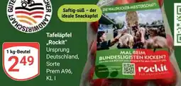 Globus Tafeläpfel ,,Rockit" Angebot