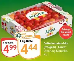 Globus Datteltomaten-Mix (rot/gelb) „Azura" Angebot