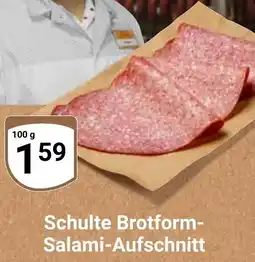 Globus Schulte Brotform Salami-Aufschnitt Angebot