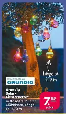 NETTO GRUNDIG Solar-Lichterkette Angebot