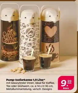 NETTO Pump-Isolierkanne 1,9 Liter Angebot