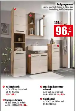 Möbel Mahler Hochschrank Angebot