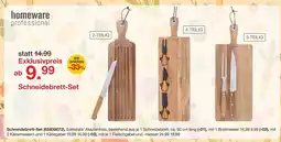 Möbelzentrum Pforzheim Homeware professional schneidebrett-set 2-teilig Angebot