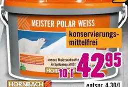Hornbach Hornbach Meister Polarweiss Angebot