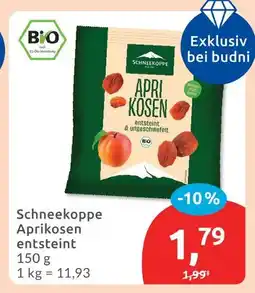 Budni Schneekoppe aprikosen entsteint Angebot