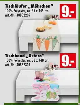 Möbel Mahler Tischläufer 'möhrchen' Angebot