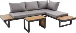 Opti Wohnwelt Gartenlounge 3-tlg Angebot