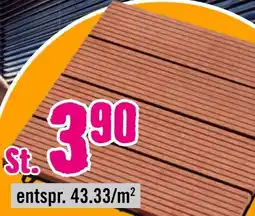Hornbach Klickfliese WPC Angebot