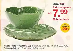 Möbelzentrum Pforzheim Müslischale Angebot