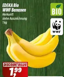 Simmel EDEKA Bio WWF Bananen Angebot