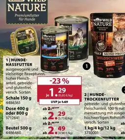 Dehner Dehner wild nature hunde-nassfutter Angebot
