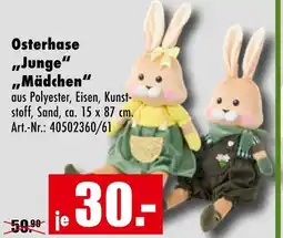 Möbel Mahler Osterhase junge „junge“ „mädchen“ Angebot