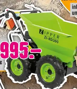 Hornbach Zipper Minidumper ZI-RD300 Angebot