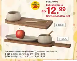 Möbelzentrum Pforzheim Servierschalen-set 3-teilig Angebot