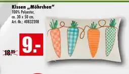 Möbel Mahler Kissen 'möhrchen' Angebot