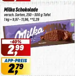 Simmel Milka Schokolade Angebot