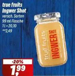 Simmel true fruits Ingwer Shot Angebot