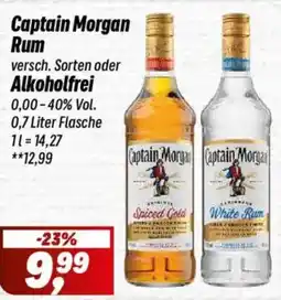 Simmel Captain Morgan Rum Angebot