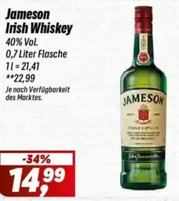 Simmel Jameson Irish Whiskey Angebot