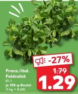 Kaufland Franz./ital. Feldsalat Angebot