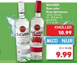 Kaufland BACARDI Rum oder Rum-Spirituose Angebot