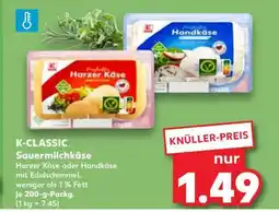 Kaufland K-CLASSIC Sauermilchkäse Angebot