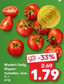 Kaufland Niederl./belg. Rispentomaten, lose Angebot