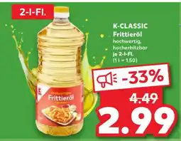 Kaufland K-CLASSIC Frittieröl Angebot