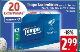 Edeka Tempo Taschentucher Original Angebot