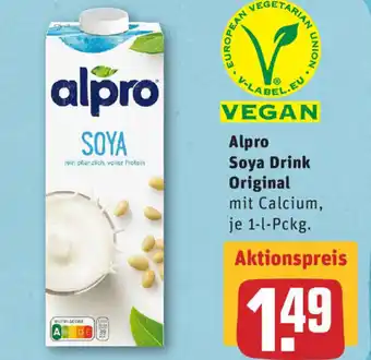 REWE Alpro Soya Drink Original Angebot