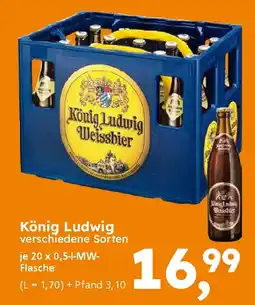 Globus Baumarkt König Ludwig Weissbier Angebot