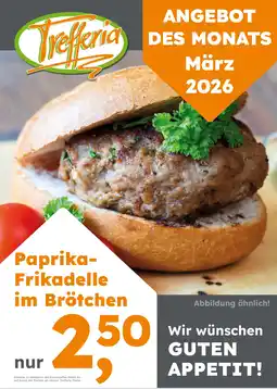 Globus Baumarkt Paprika- Frikadelle im Brötchen Angebot