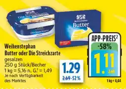 diska Weihenstephan Butter oder Die Streichzarte gesalzen Angebot