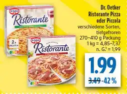 diska Dr. Oetker Ristorante Pizza oder Piccola Angebot