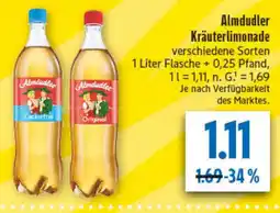 diska Almdudler Kräuterlimonade Angebot