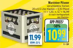 diska Warsteiner Pilsener Angebot