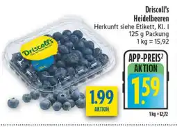 diska Driscoll's Heidelbeeren Angebot