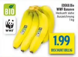 diska EDEKA Bio WWF Bananen Angebot