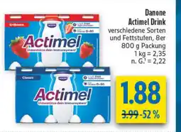 diska Danone Actimel Drink Angebot