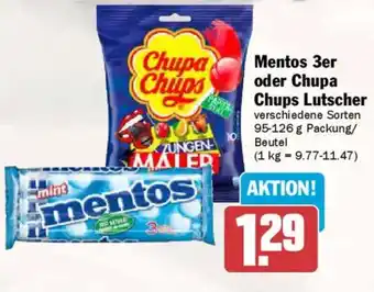 AEZ Mentos 3er oder Chupa Chups Lutscher Angebot