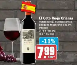AEZ El Coto Rioja Crianza Angebot