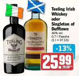 AEZ Teeling Irish Whiskey oder Singleton of Dufftown Angebot