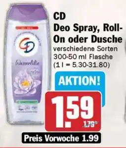 AEZ CD Deo Spray, Roll- On oder Dusche Angebot
