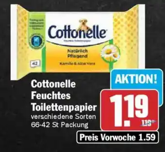 AEZ Cottonelle Feuchtes Toilettenpapier Angebot