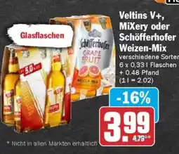 AEZ Veltins V+, MiXery oder Schöfferhofer Weizen-Mix Angebot