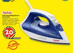 TEDi Tefal Dampfbügeleisen FV1711E0 Angebot