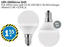 TEDi LED-Glühbirne G45 Angebot
