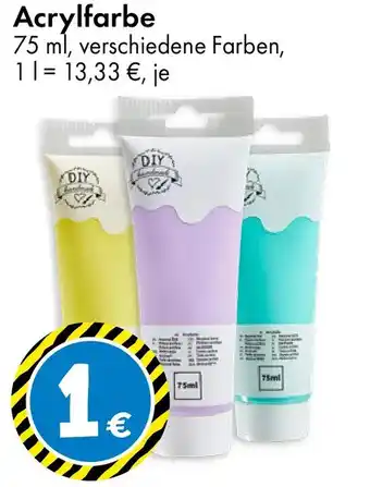 TEDi Acrylfarbe Angebot