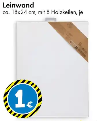 TEDi Leinwand Angebot